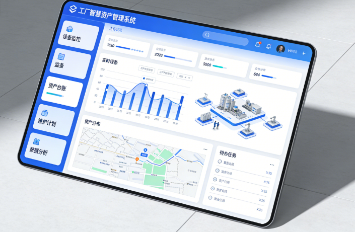 智能盘点・精准管控・高效运维工厂智慧资产管理系统解决方案(图1)